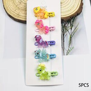 💲2⃣▶▶Colorful Cartoon Hair Clips Set